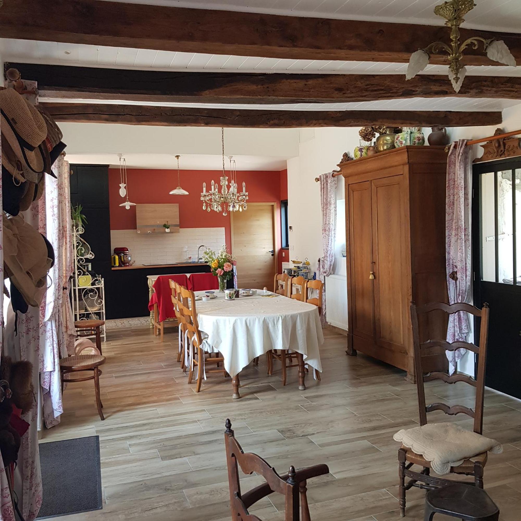 Bed and Breakfast Le Jardin à Coudeville-sur-Mer Extérieur photo